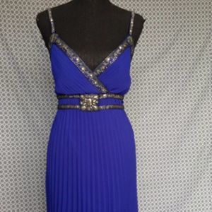 NWT Sue Wong  style N9366 in Saphire Color Size 12